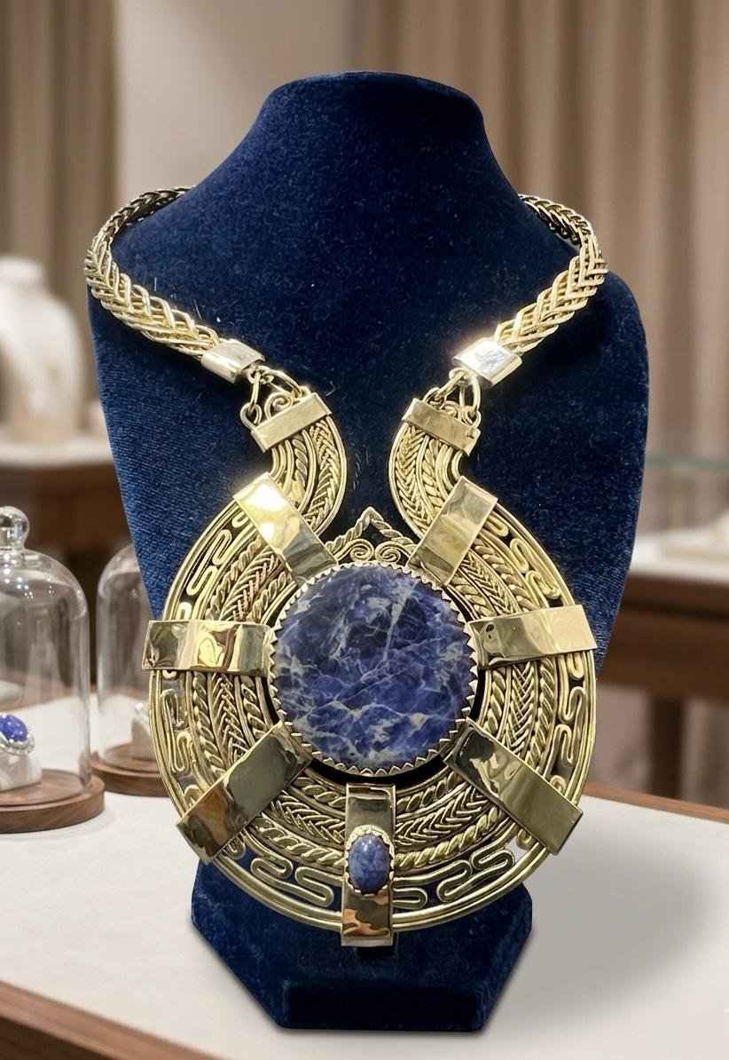 Obra maestra en bronce tejido y soldado a mano