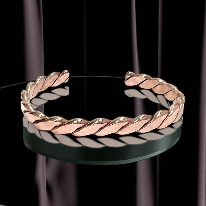 Pulsera De Cobre Chileno 100% Hecho A Mano